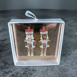 NWT /NIB nutcracker pierced earrings